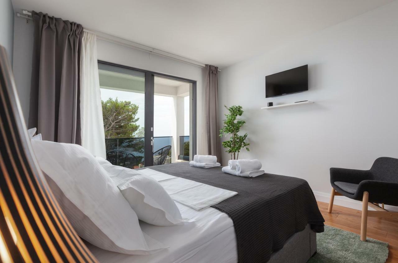 Villa Mira With Fantastic Sea View Makarska Buitenkant foto